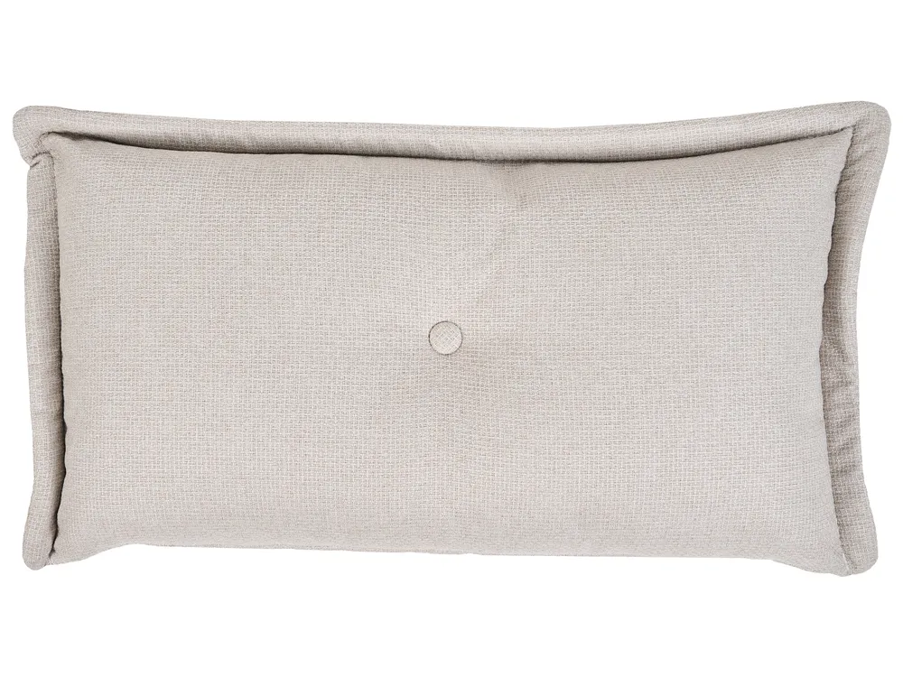 Single Sofa Bed DELLEN Fabric Off-White_1031473