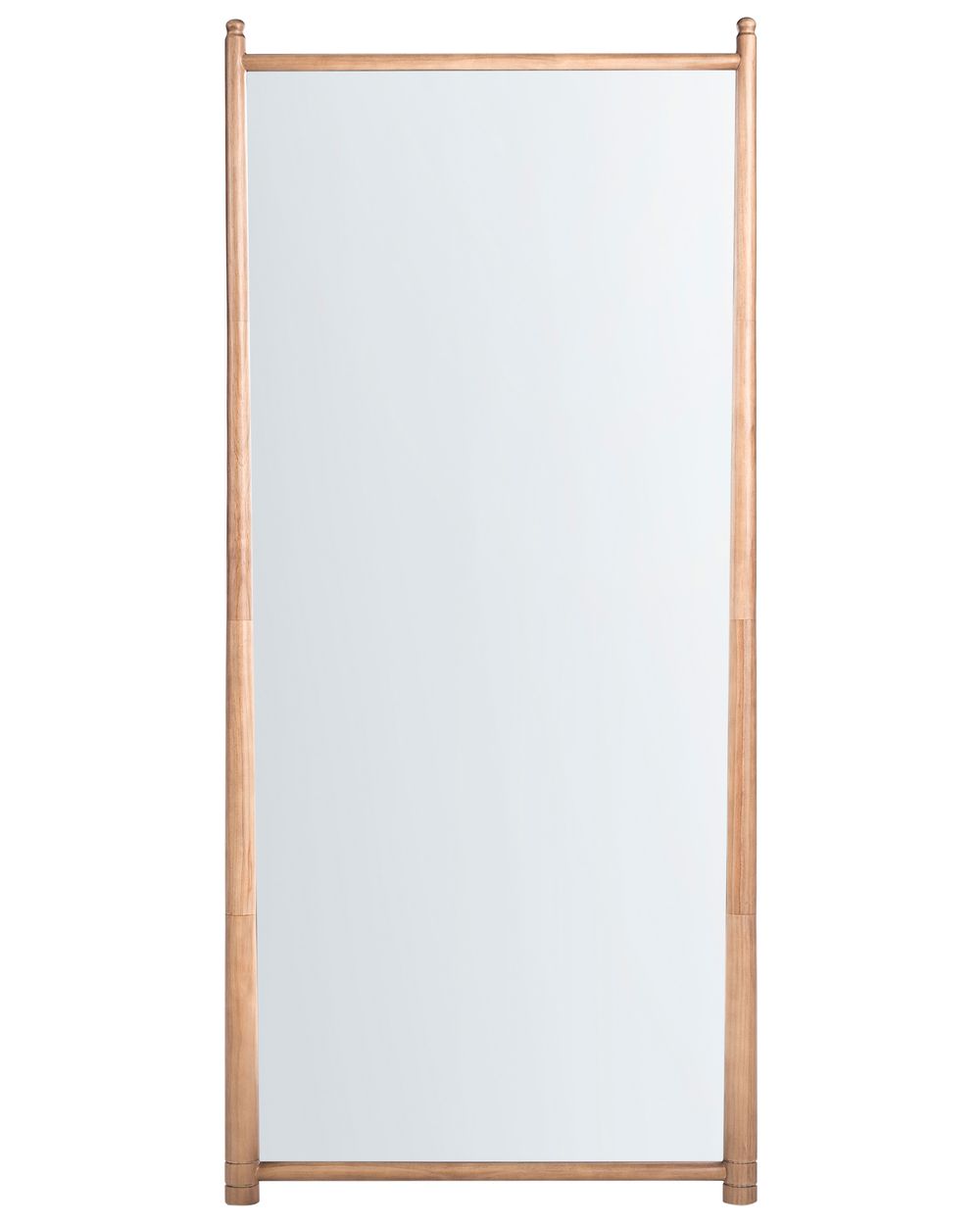 Wall Mirror CANET 90 cm 200 cm Paulownia Wood Light Brown
