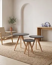 Couchtisch 3er Set VEGAS Grau_1179937