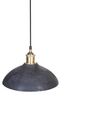 2 Light Mango Wood Pendant Lamp Black CHEYYAR_867661