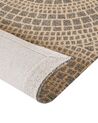 Jute Area Rug 80 x 150 cm Beige and Grey ARIBA_852798