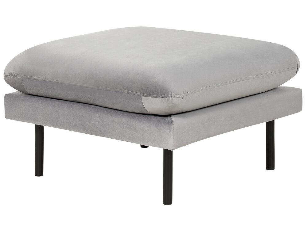 Otomana VINTERBRO Terciopelo Gris