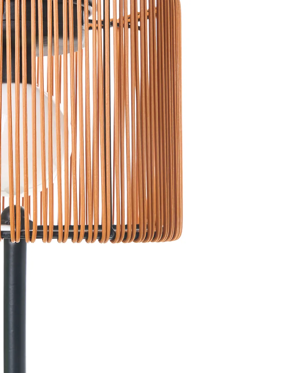Lampada da terra solare a LED per esterni LUENA Marrone_1042929