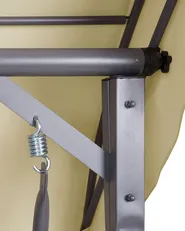 Patio Swing GARBO Metal Beige_411558