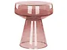 Side Table LAGUNA Glass Red