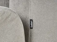 Sofa Bed 3 Seater KVAM with Storage Fabric Grey_1021935