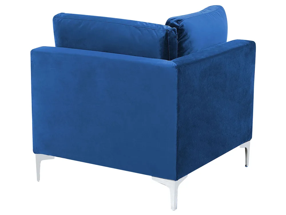Corner Seat EVJA Velvet Navy Blue_859628
