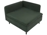 Modular Sofa 3 Seater EGERIS Corduroy Dark Green_1067132
