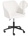 Desk Chair VENICE Boucle Off-White