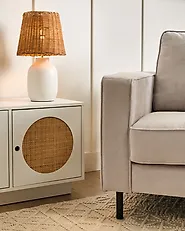 Table Lamp BARTANG Ceramic White_1187112