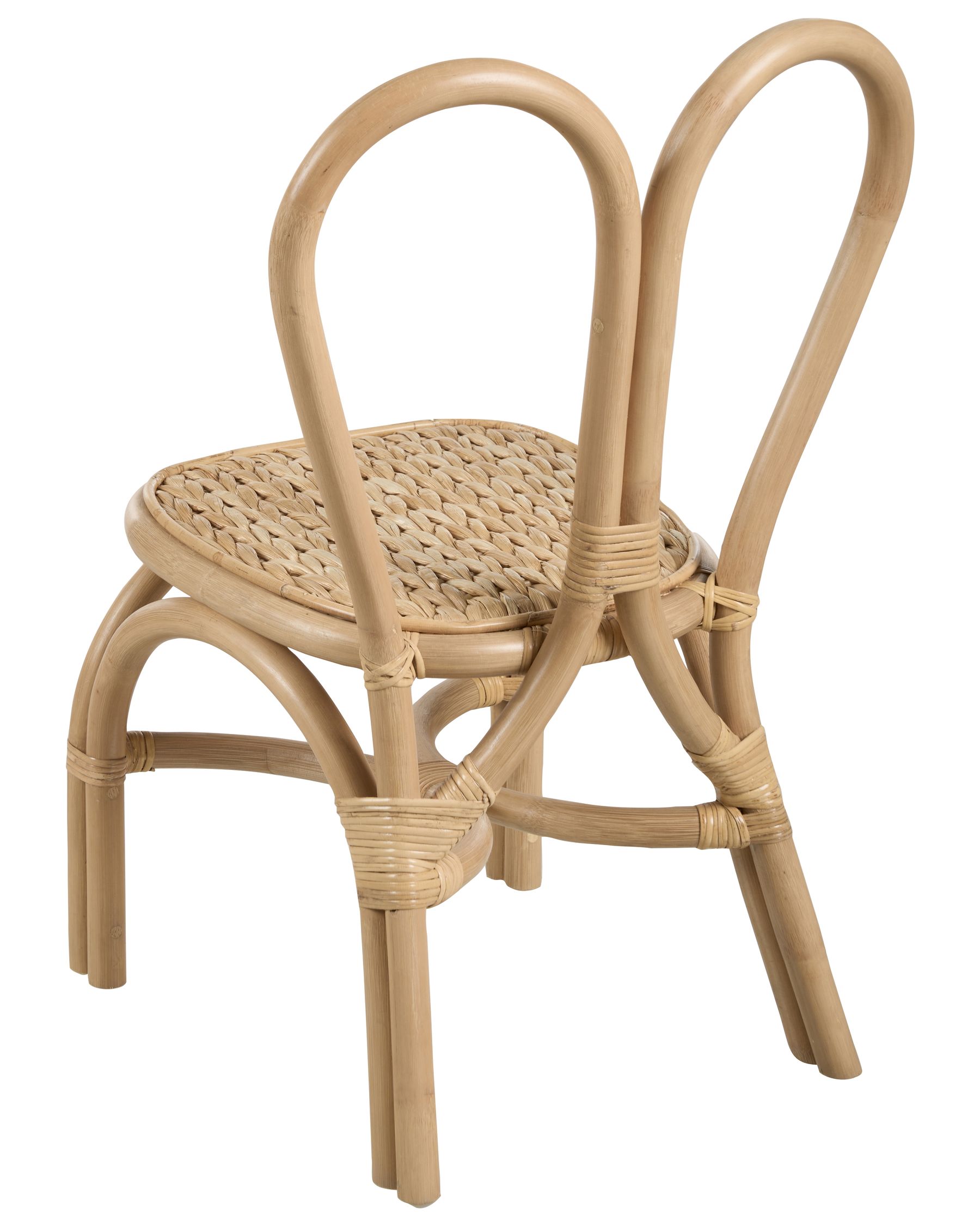 Rattan Kids Chair Natural DESIMI | Beliani.co.uk