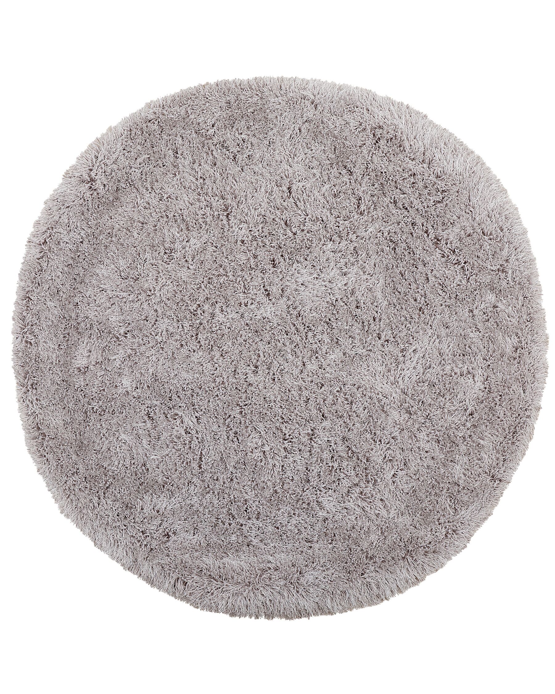 Pyöreä matto vaaleanharmaa ⌀ 140 cm CIDE_915899