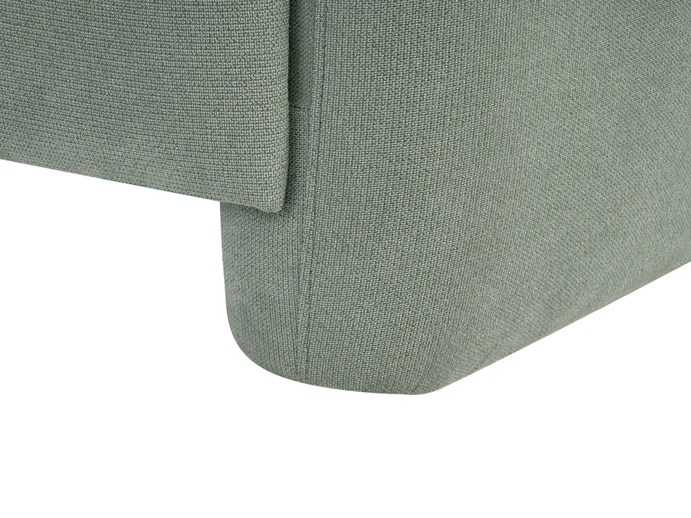 Sofa 3 Seater EKENES Fabric Light Green_1074463