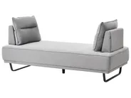 Sofa 3 Seater FAXEN Fabric Grey_1025220