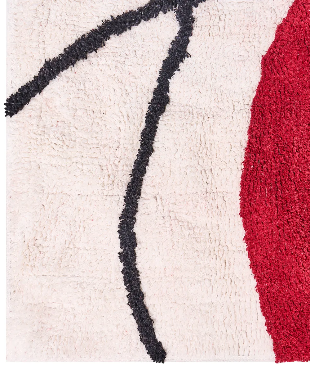 Tappeto BOLAT Beige 160 x 230 cm Cotone_1004869