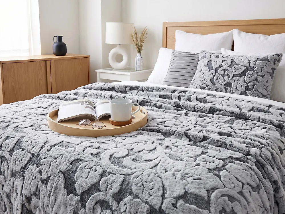 Couverture KOSI 150 x 200 cm Gris clair_1179301