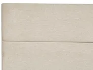 Lit boxspring avec rangement ARISTOCRAT Tissu Beige clair 180 x 200 cm_873781