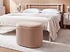 Storage Pouffe RICHLAND Velvet Beige