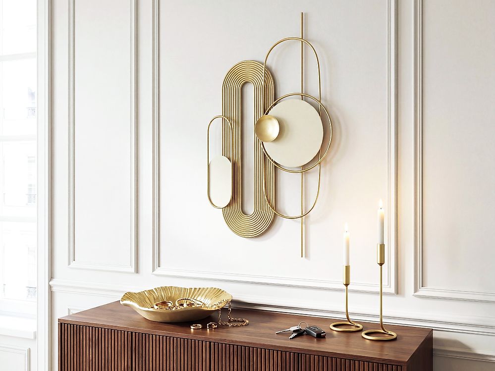 Decorazione da parete VESDUM 92 cm Oro
