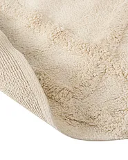 Kids Rug TURTUK  Light Beige ø 160 cm Cotton_1155203
