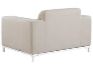 Garden Lounge Set with Table 5 Seater ROVIGO Beige_784670