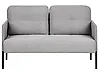 Sofa dla 2 osób LAHTI Szary