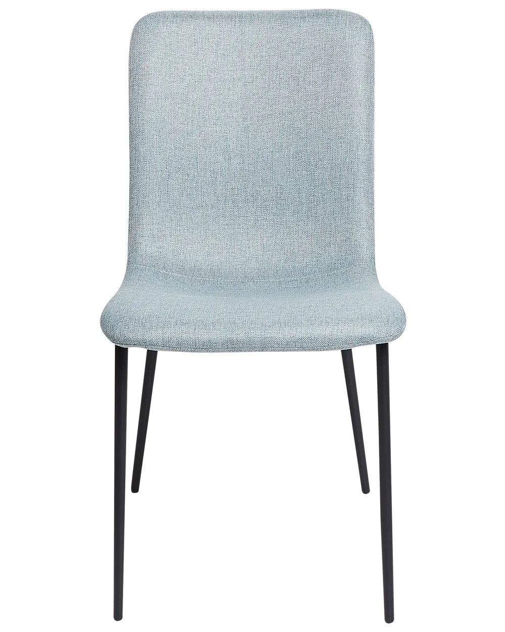 Set of 4 Dining Chairs GLENDIVE Fabric Light Blue_929005