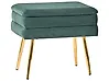 Panca contenitore imbottita ODESSA Velluto Verde scuro