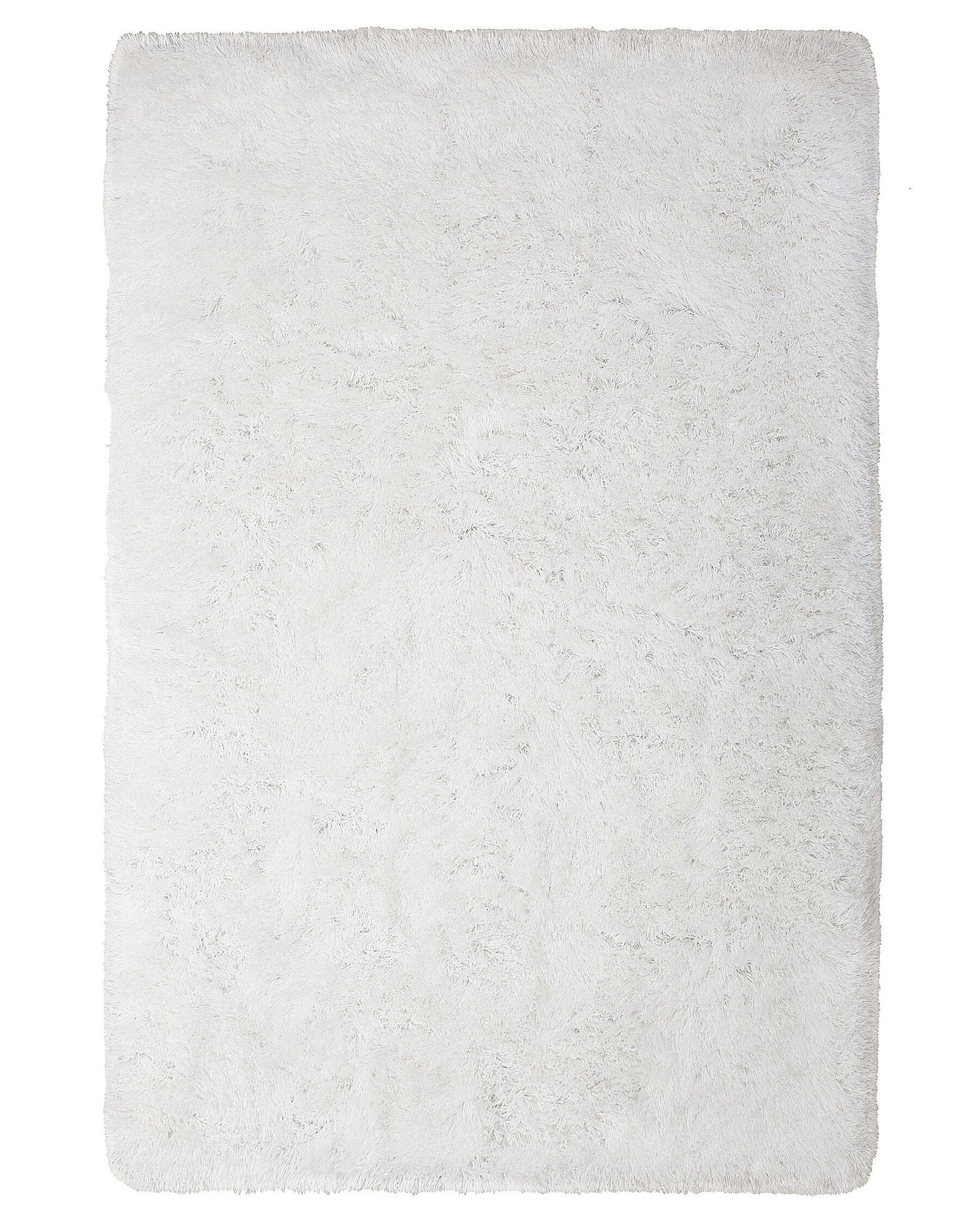 Fehér hosszú szálú szőnyeg 140 x 200 cm CIDE_746739