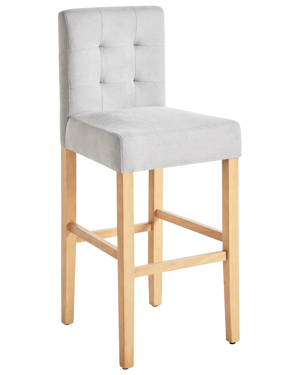 Set di 2 sedie alte MADISON Grigio_970087