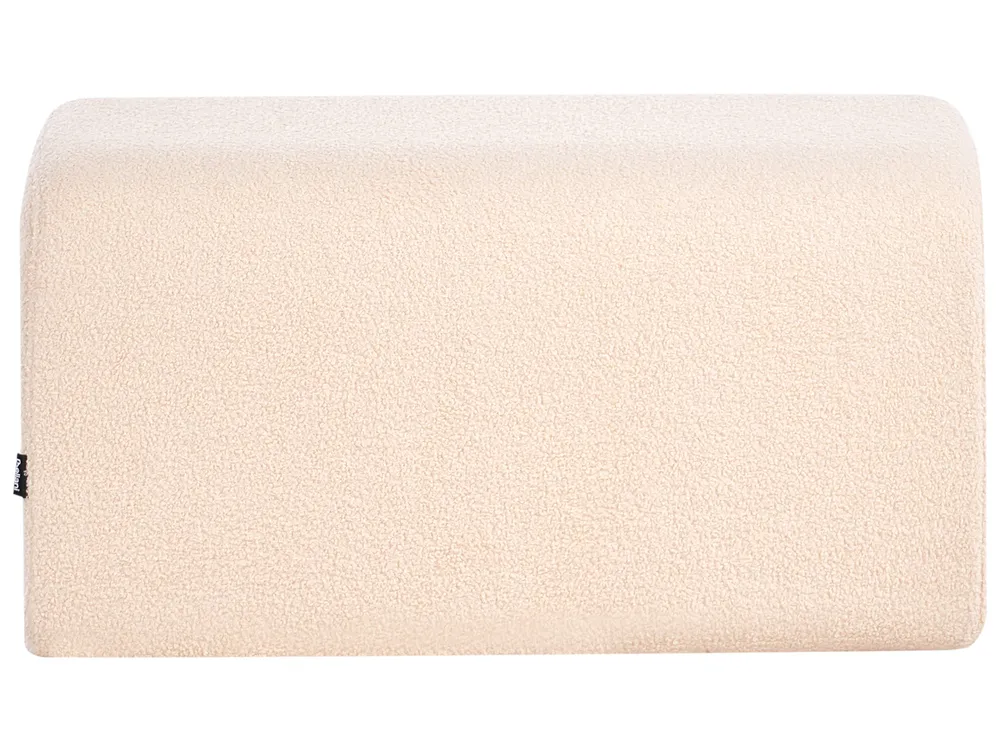 Pouffe SINCLAIR Boucle Beige_992367