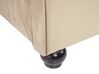 Velvet EU Super King Bed Beige AVALLON_729020