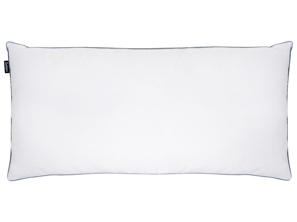 3komorový polštář na spaní TEIDE Vysoká 40 x 80 cm Kachní peří a chmýří Bílá