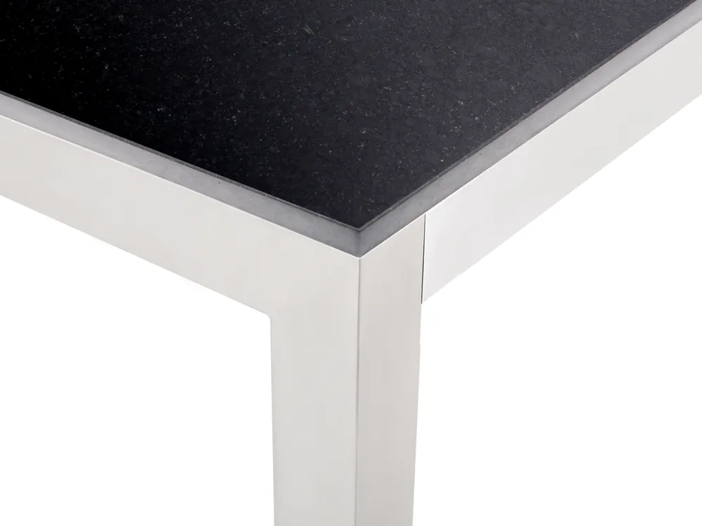 Conference Table GROSSETO 90 cm 180 cm Granite Black_1078768
