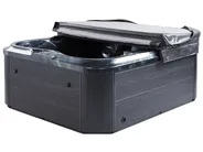 Outdoor Hot Tub with LED ARCELIA Grey_825070