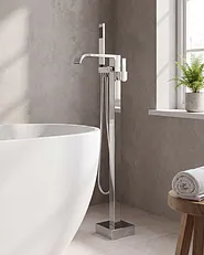 Freestanding Bathtub Faucet NIAGARA Silver_1151367