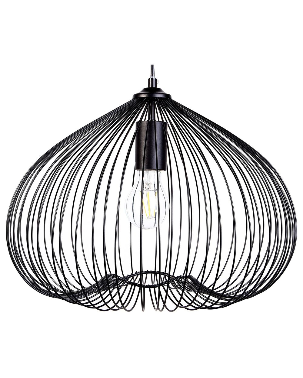 Pendant Lamp TORDINO Metal Black
