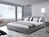 Fabric Bed Grey PARIS Various Sizes