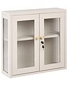 Wall Cabinet HARLYN 60 cm Metal Beige
