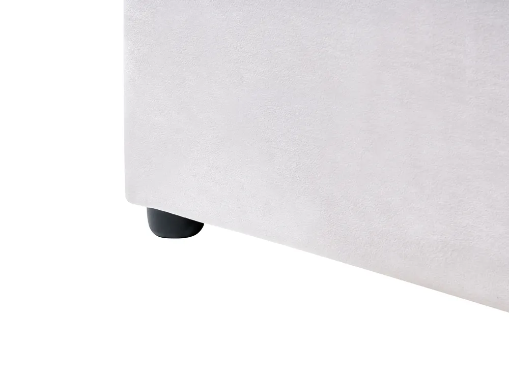 Bed Velvet LAVAUR 180 x 200 cm (EU Super King) Off-White_985282