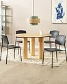 Conjunto de 4 sillas de comedor ASTORIA Negro