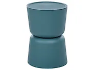 Set of 2 Side Tables ATACAMA 32/40 cm 32/40 cm Teal Orange_1172205