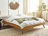 Bed without Headboard BERRIC 180 x 200 cm (EU Super King) Natural Ash Wood