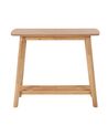 Konsolentisch heller Holzfarbton rechteckig 90 x 40 cm TULARE_823453