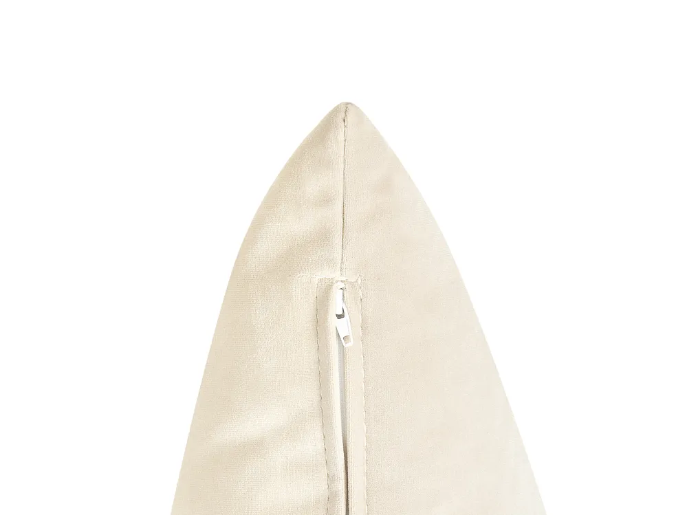 Divano letto singolo SETTEN Velluto Beige chiaro_874964