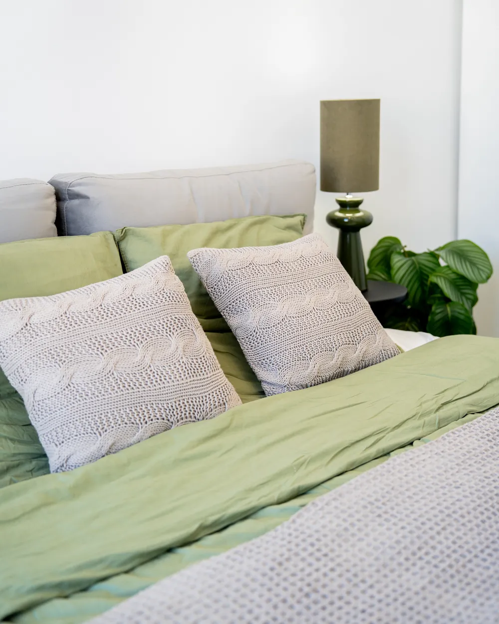 Bed Velvet MELLE 180 x 200 cm (EU Super King) Grey_1018315