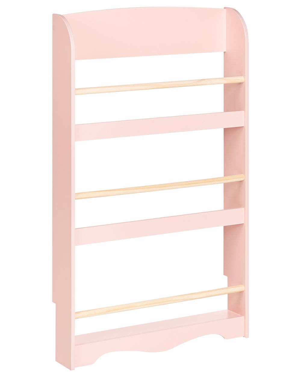 Wall Bookshelf LILOET 100 cm Pastel Pink