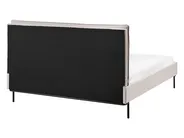Bett mit Lattenrost Stoff CORIO 140 x 200 cm Hellbeige_1060127
