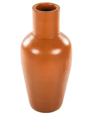 Wazon dekoracyjny KARFI 37 cm Ceramika Pomarańczowy_850414