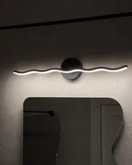 Kinkiet LED obrazowy/łazienkowy AILETTE Metal Czarny_1154950